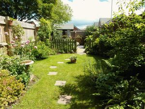 Rear garden- click for photo gallery